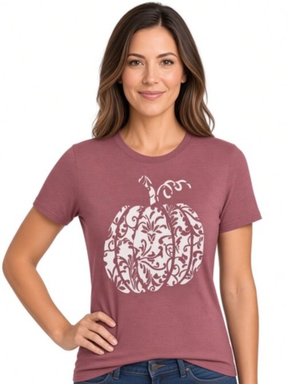 NWT Fall Pumpkin Graphic Tee Shirt